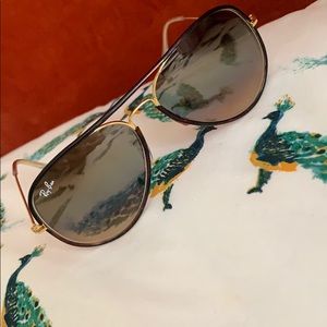 RAY BAN AVIATORS | tortoise frames | worn ONCE